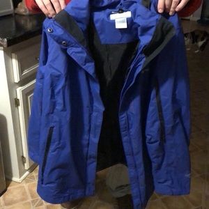 Womens interchangable columbia jacket